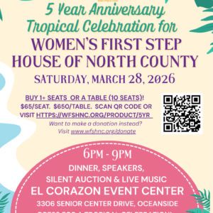 WFSHNC 5 Year Tropical Celebration